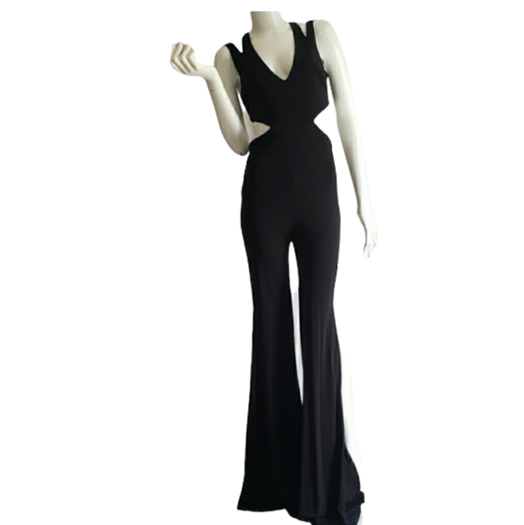 Bebe Jumpsuit with slits